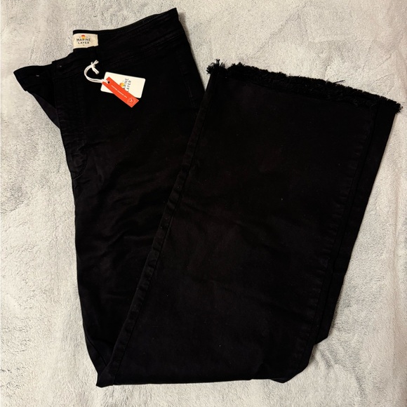 NWT Marine Layer Bridget Full Length Pant in Faded Black Size 14 - Picture 9 of 10